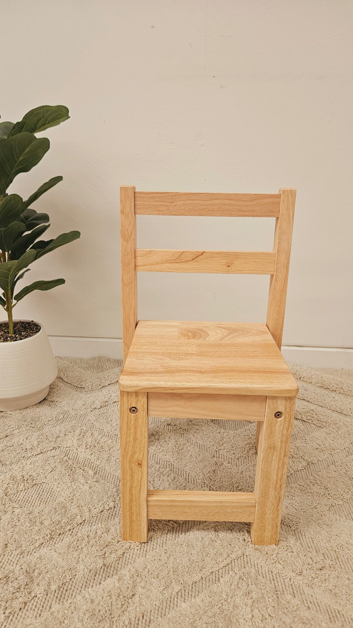 Standard Chairs – Rubberwood (Set of 2)