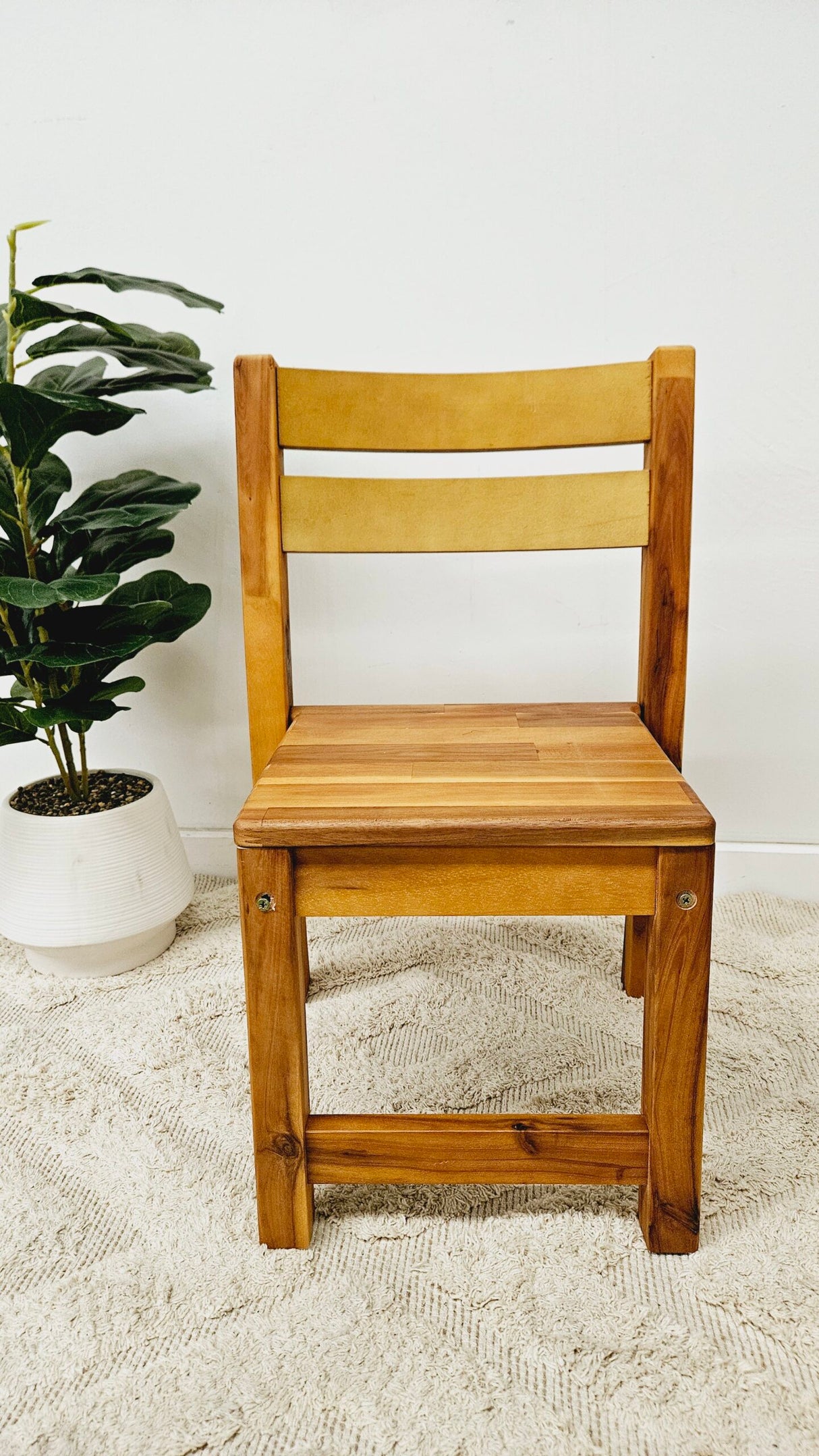 Acacia Stacking Chair (Set of 2)
