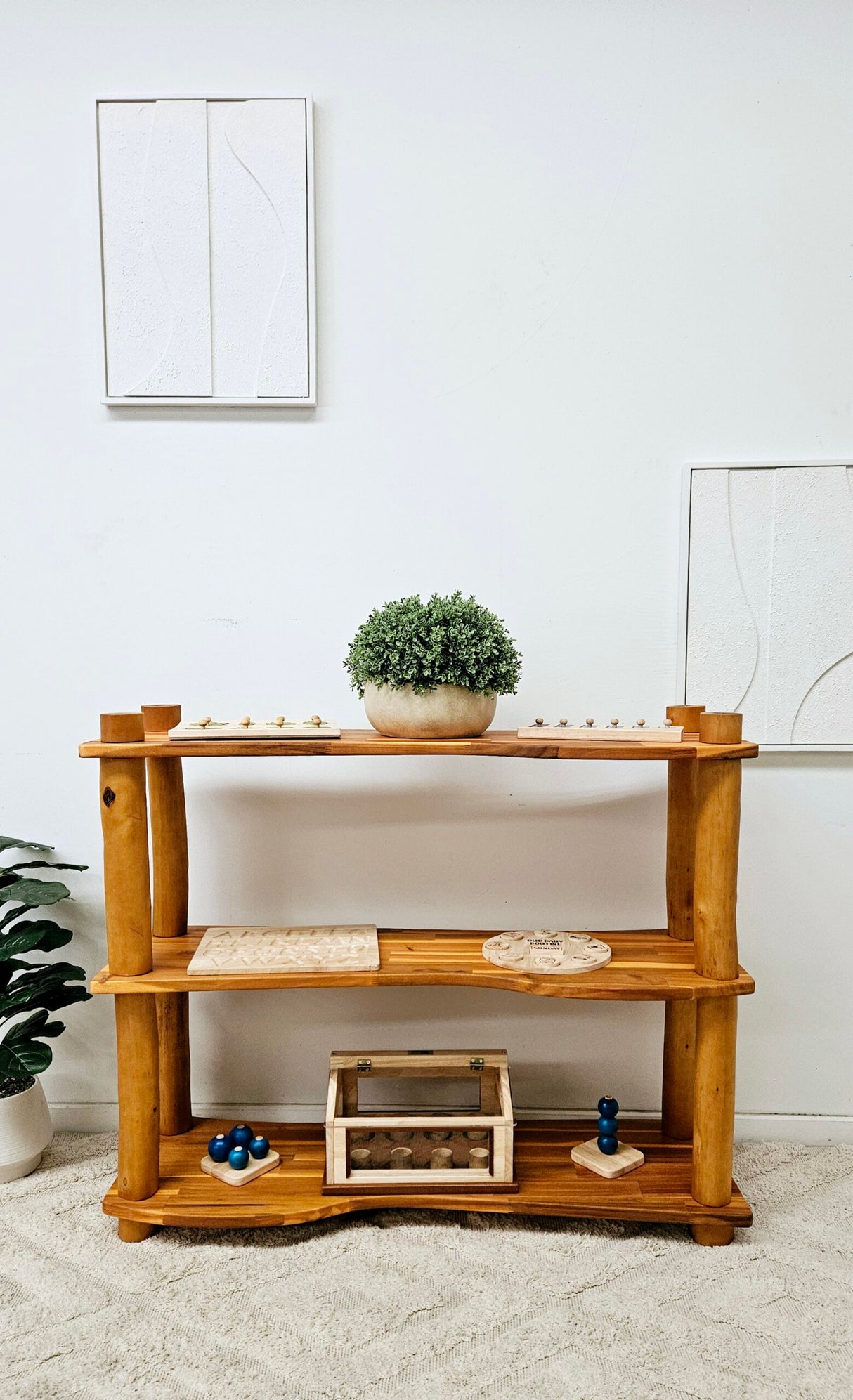 3 Tier Tree Shelf