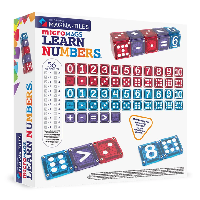 MAGNA-TILES®  MicroMAGS - Learn Numbers