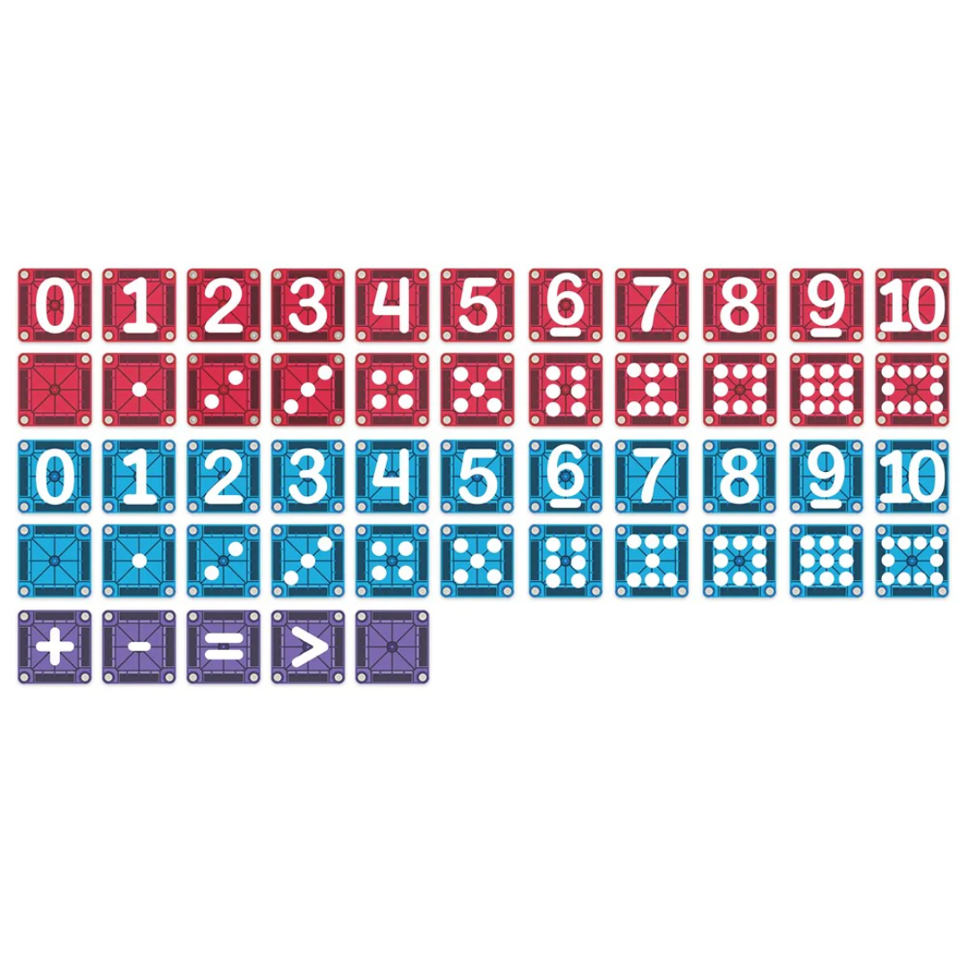 MAGNA-TILES®  MicroMAGS - Learn Numbers