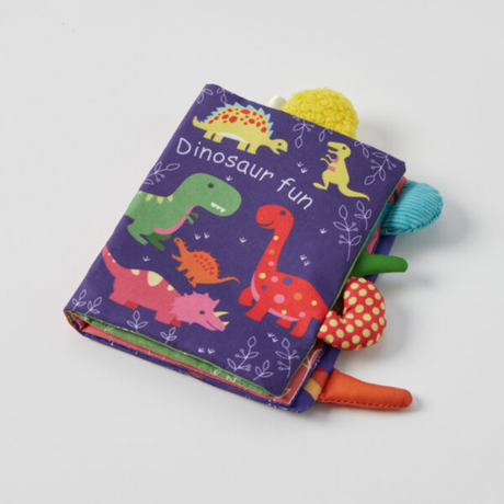 Jungle & Dinosaur Fun Fabric Books
