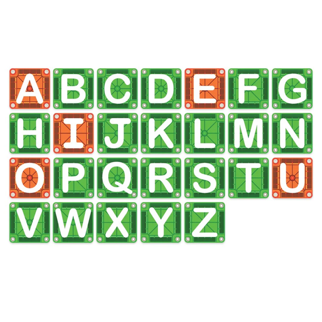 MAGNA-TILES®  MicroMAGS - Learn Letters