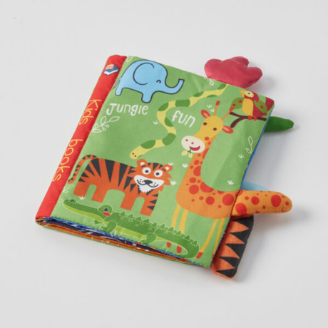 Jungle & Dinosaur Fun Fabric Books