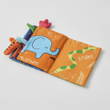 Jungle & Dinosaur Fun Fabric Books