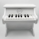Classic Wooden Piano – White