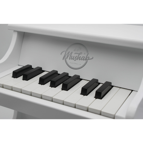 Classic Wooden Piano – White
