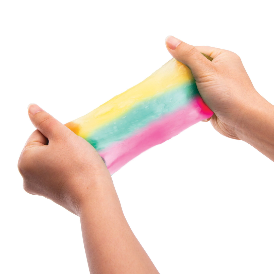 Close-up detail of the Tri-Coloured Putty - Glow in the Dark