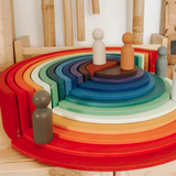 Large Wooden RAINBOW Semi Circles - July Pre Order Now Open