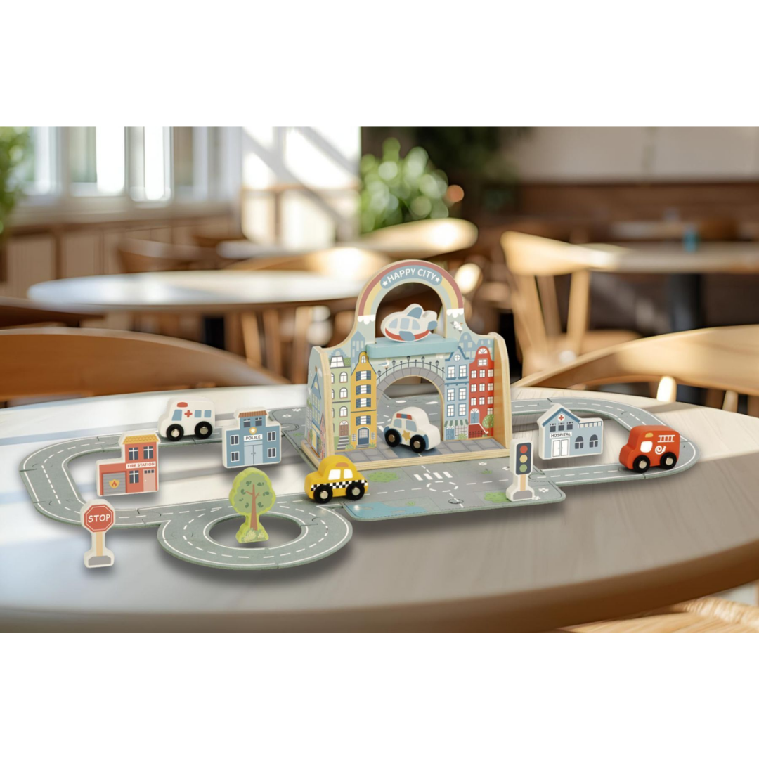 Felt City Play Set