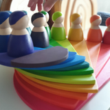 Large Wooden RAINBOW Semi Circles - July Pre Order Now Open