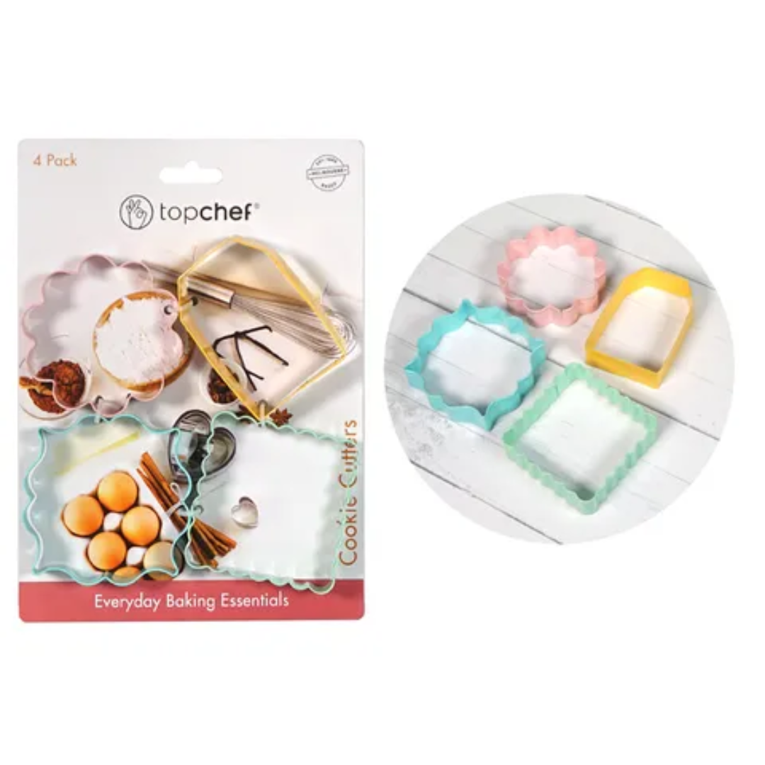 Cookie Cutter - Shapes 4pk
