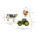 Fridge Magnets Aussie Farm