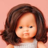 My Friends & Me Baby Doll Brown Hair Girl
