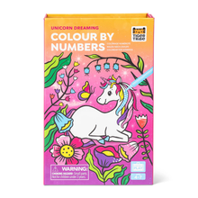 Colour by Numbers - Unicorn Dreaming