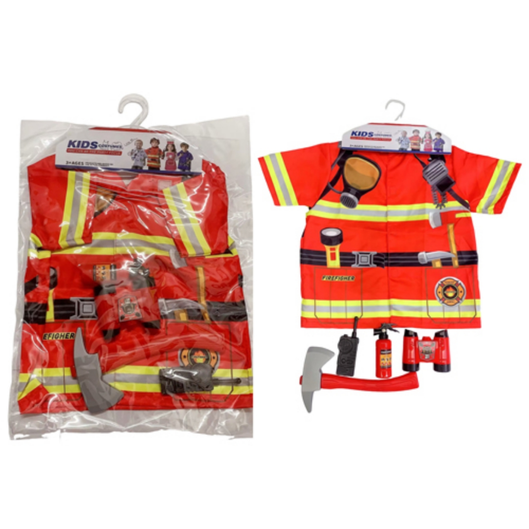 Fire Fighter Dress Up Combination 5pc for children