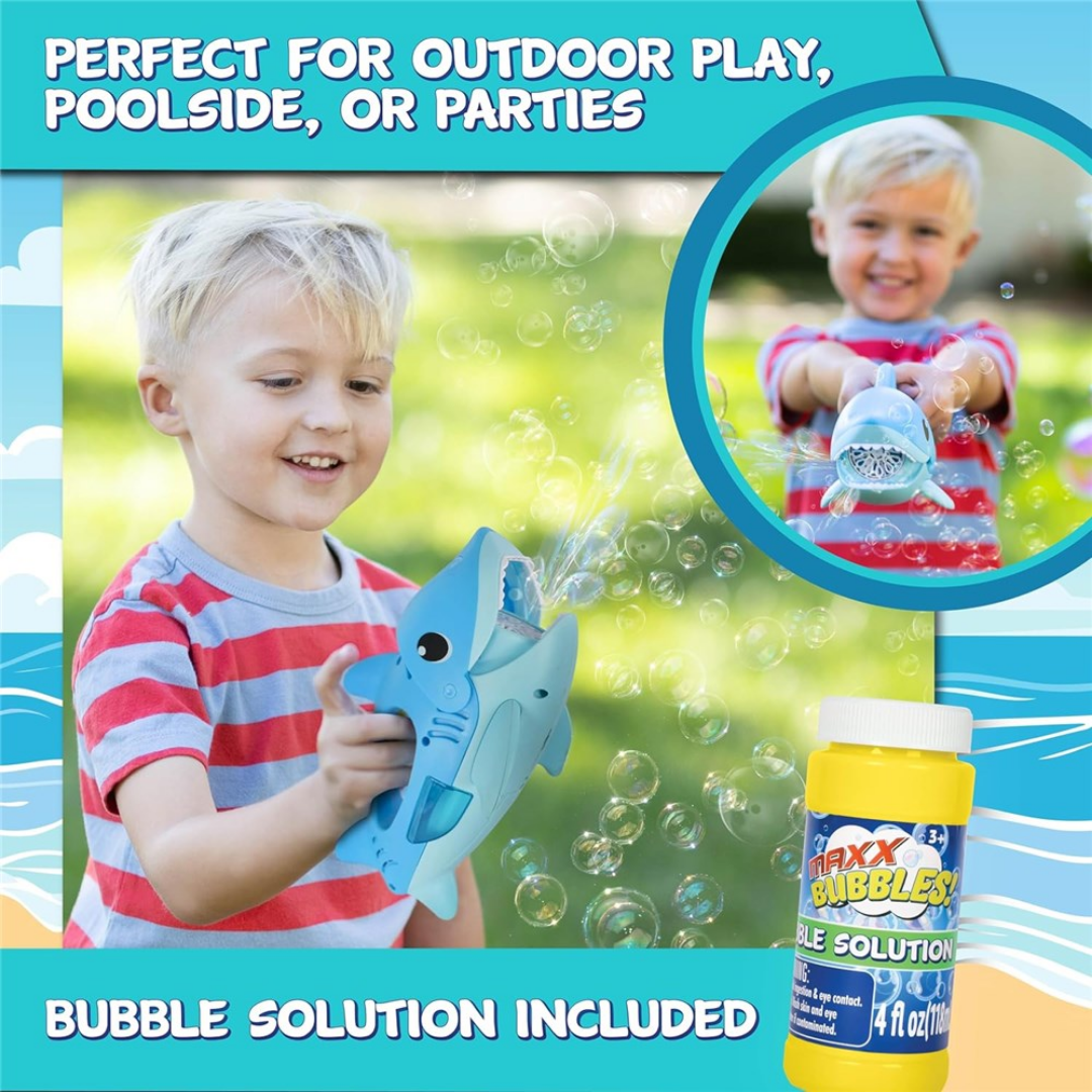 Handheld Shark Bubbler
