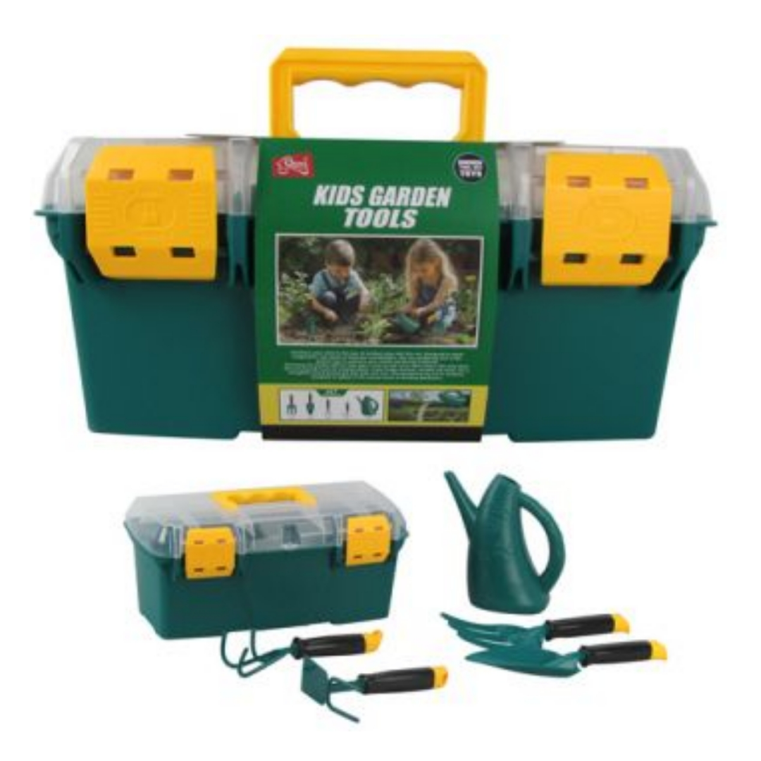 Garden Tools in Case for children
