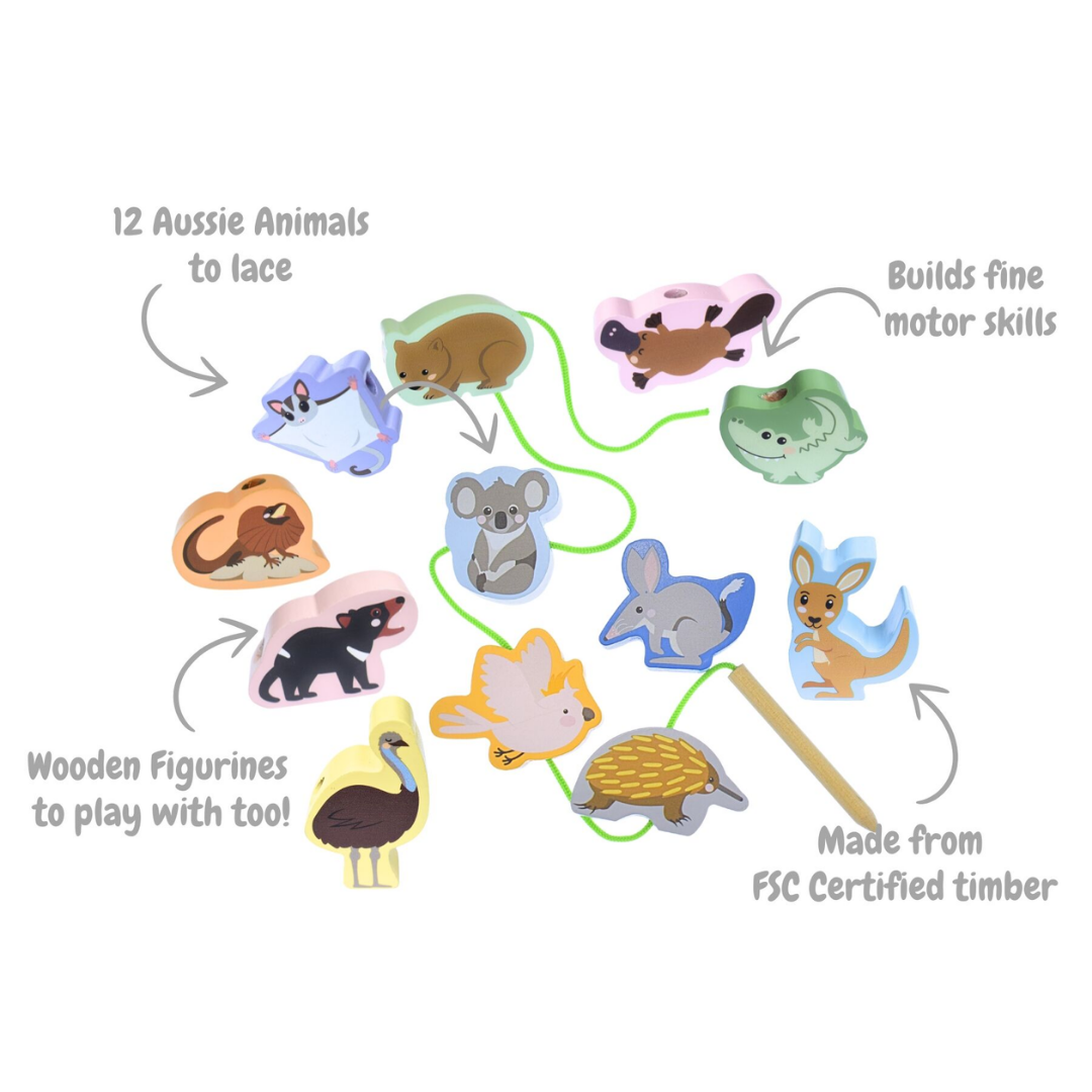 BUSH BUDDIES THREADING AUSSIE ANIMALS
