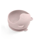 Silicone Bear Bowl Mauve