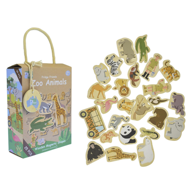 Fridge Magnets Zoo Animals