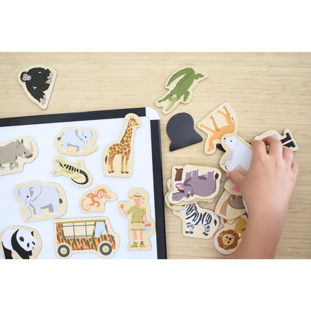 Fridge Magnets Zoo Animals