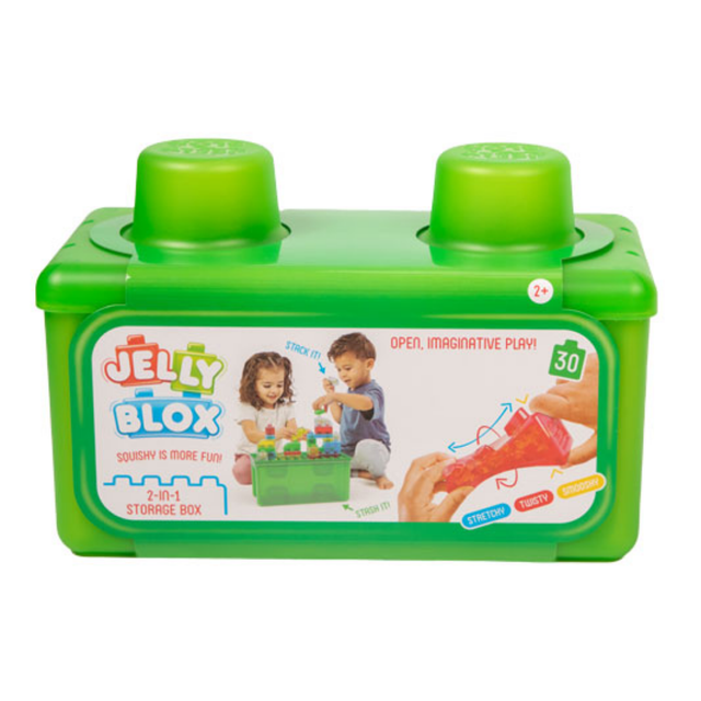 Jelly Blox - Stash & Stack 2 in 1 Storage Case