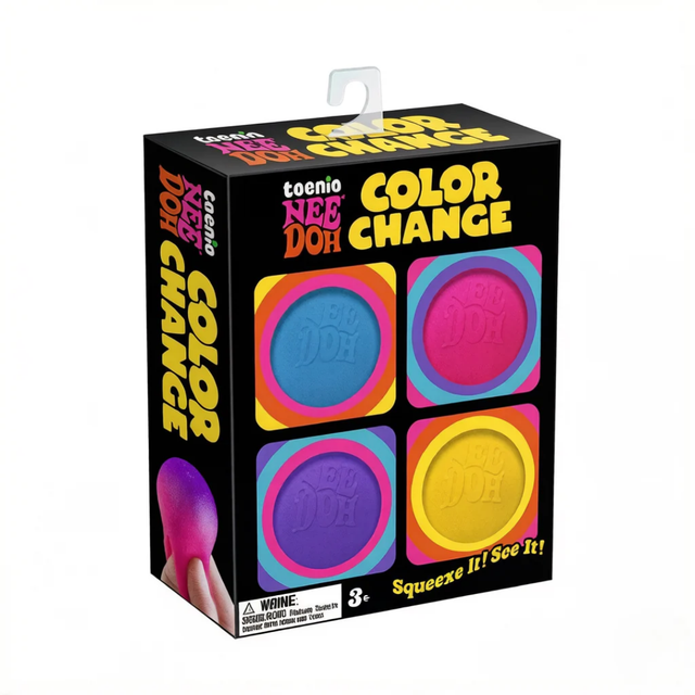 Colour Change Teenie 4Pack NeeDoh - December Pre Order