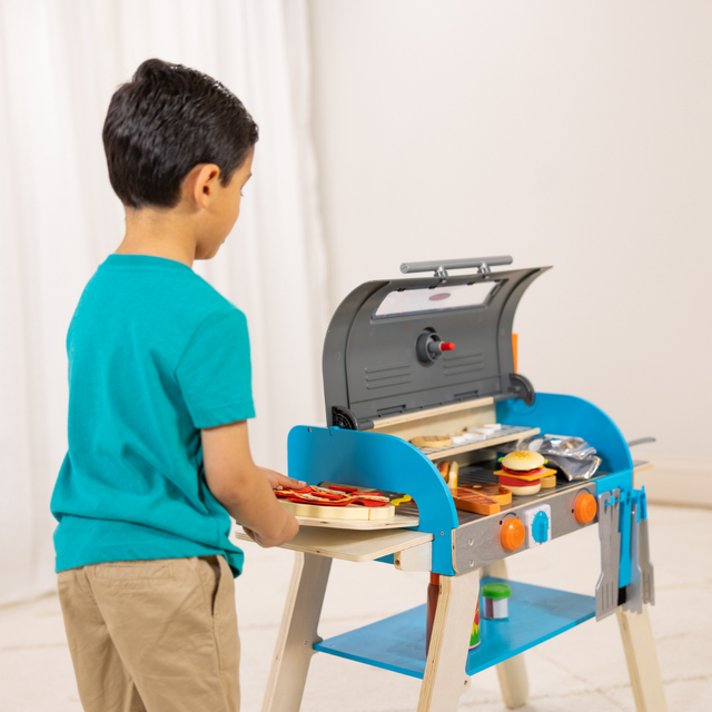 Deluxe Grill & Pizza Oven Play Set