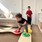 Everything included with the Stepping Stone Balance Beam Set