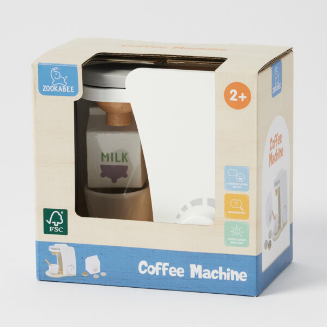 Wooden Coffee Machine