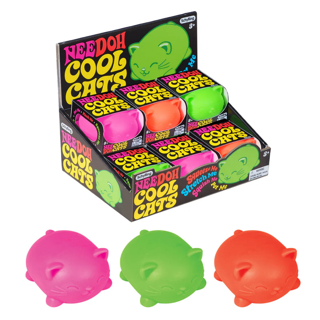 Cool Cats NeeDoh sensory fidget toy