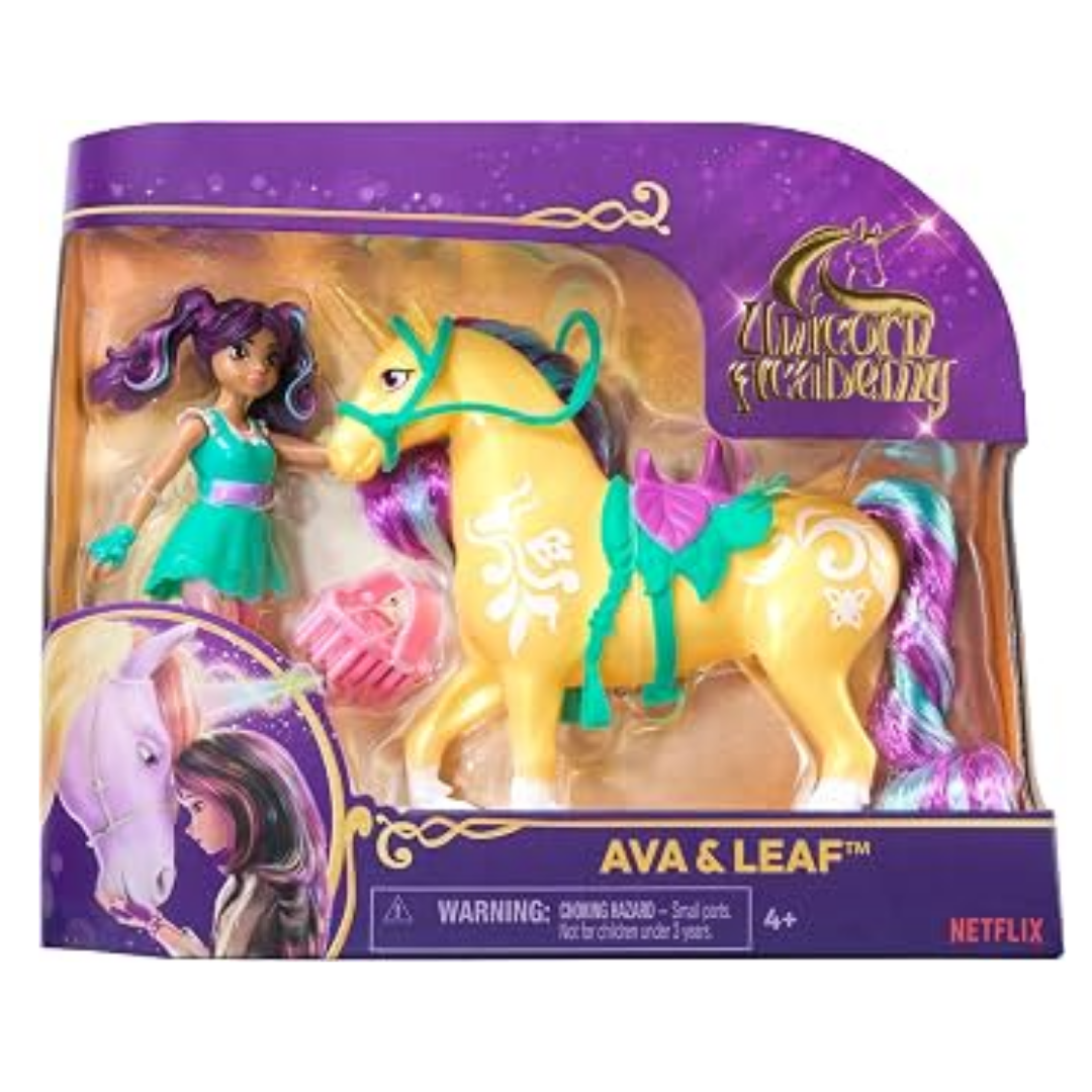 Unicorn Academy Small Doll and Unicorns