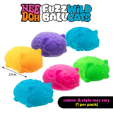 Fuzz Ball Wild Cats NeeDoh - December Pre Order