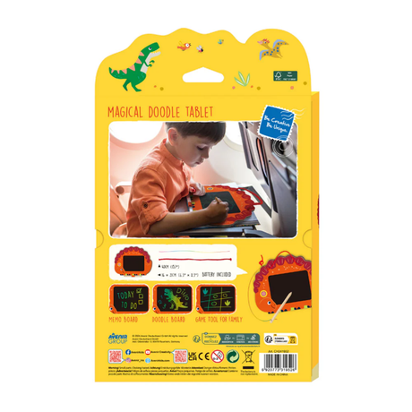 LCD Artidoodle Board - Dinosaur