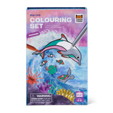 Shimmer Colouring Set - Sea Life