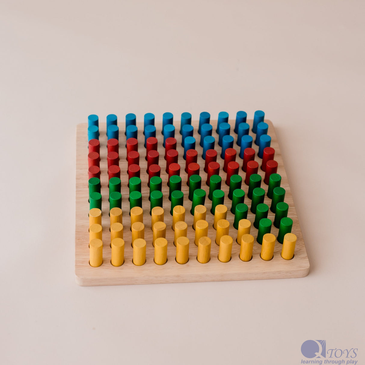 Wooden Peg Board