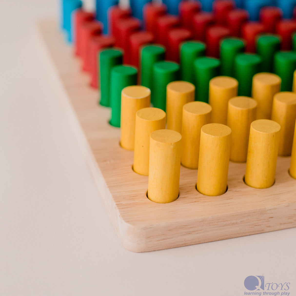 Wooden Peg Board
