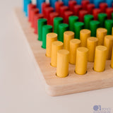 Wooden Peg Board