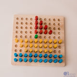Wooden Peg Board