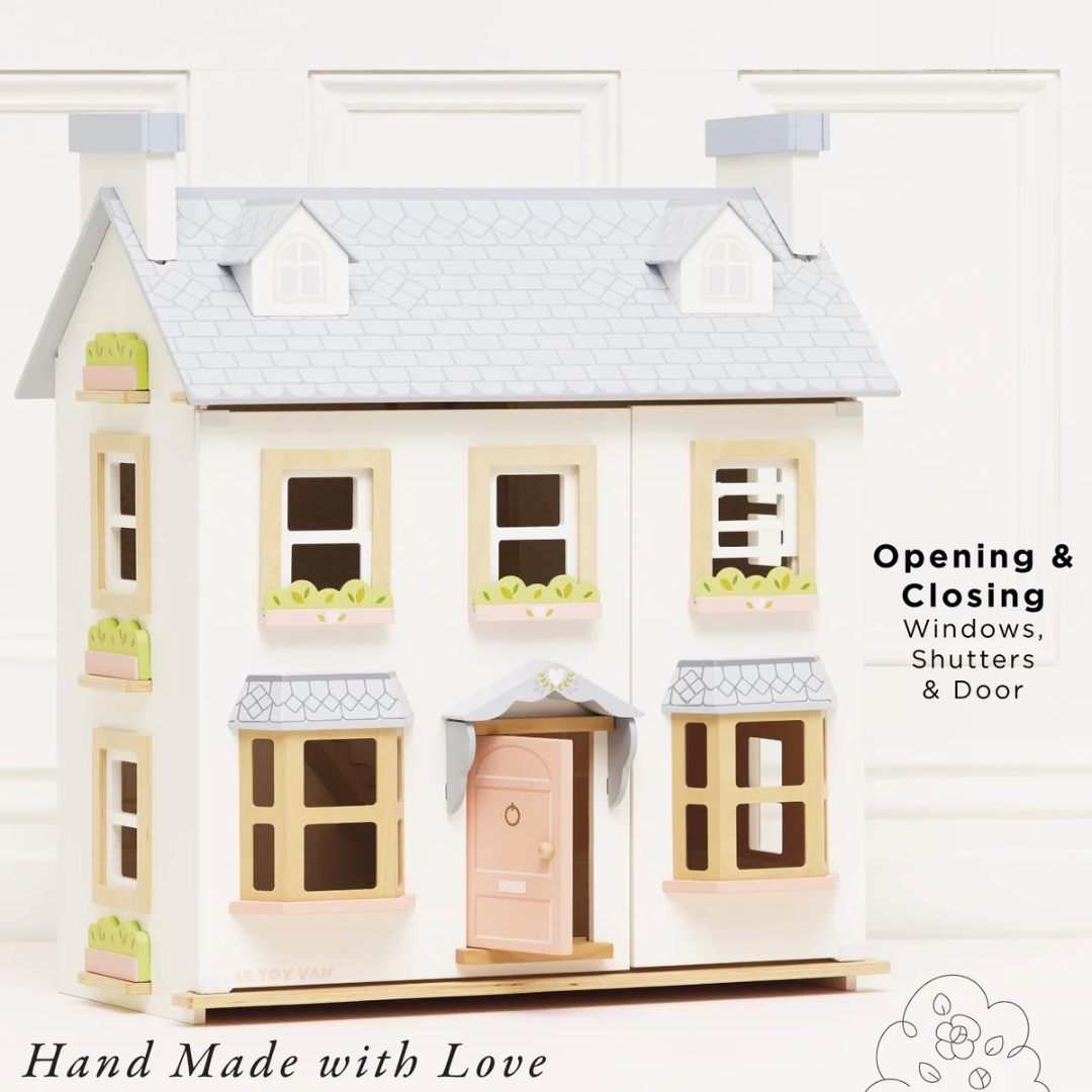 Close-up detail of the Le Toy Van Daisylane Mayberry Manor - Doll House