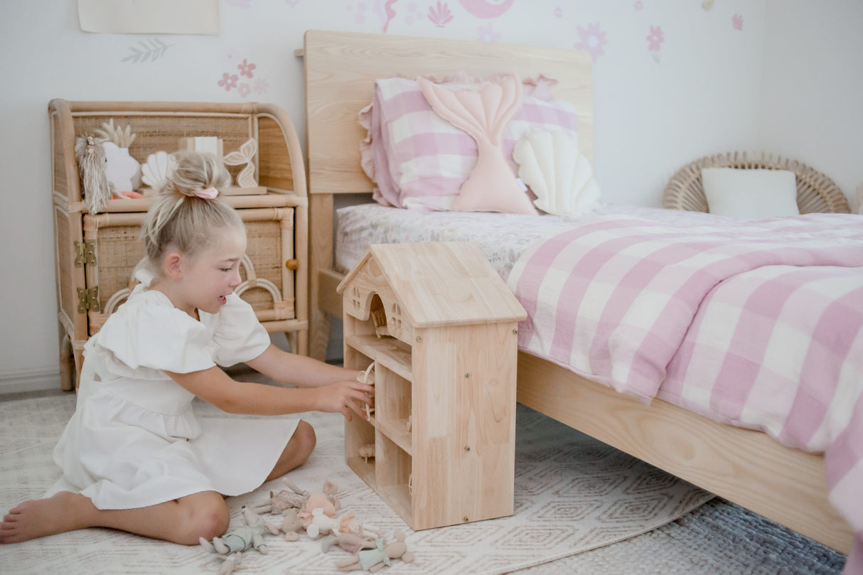 Classic Wooden Dollhouse