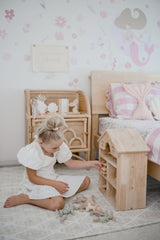 Classic Wooden Dollhouse