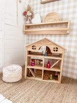 Classic Wooden Dollhouse