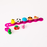 Plip Charms Pink Bracelet