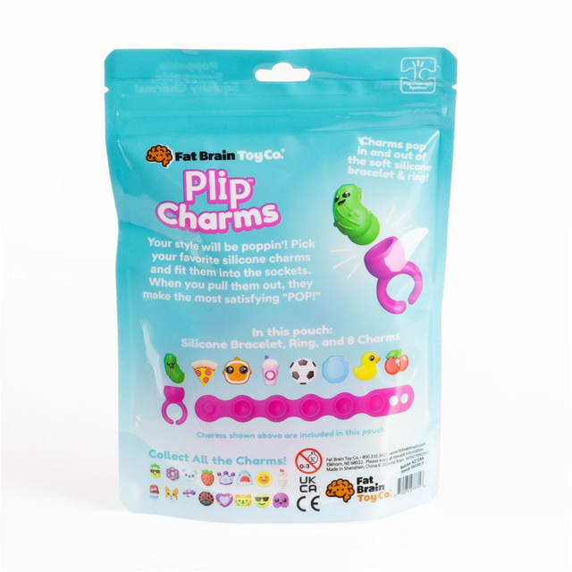Plip Charms Pink Bracelet