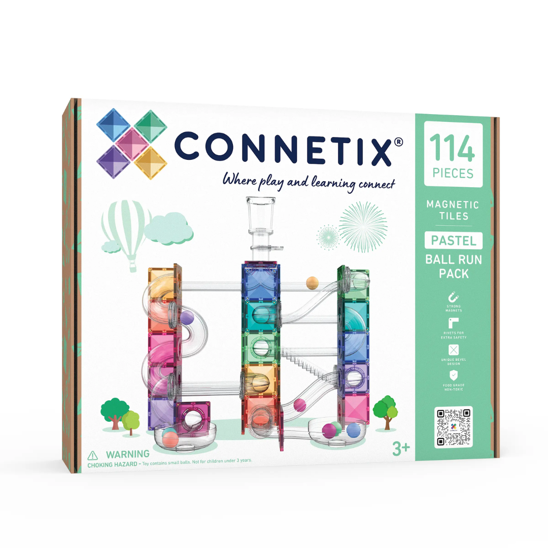 Connetix Pastel Ball Run Pack 114pc NEW*
