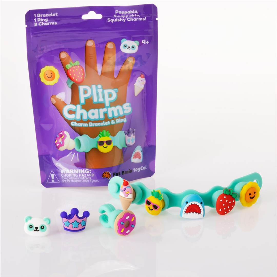 Plip Charms Teal Bracelet