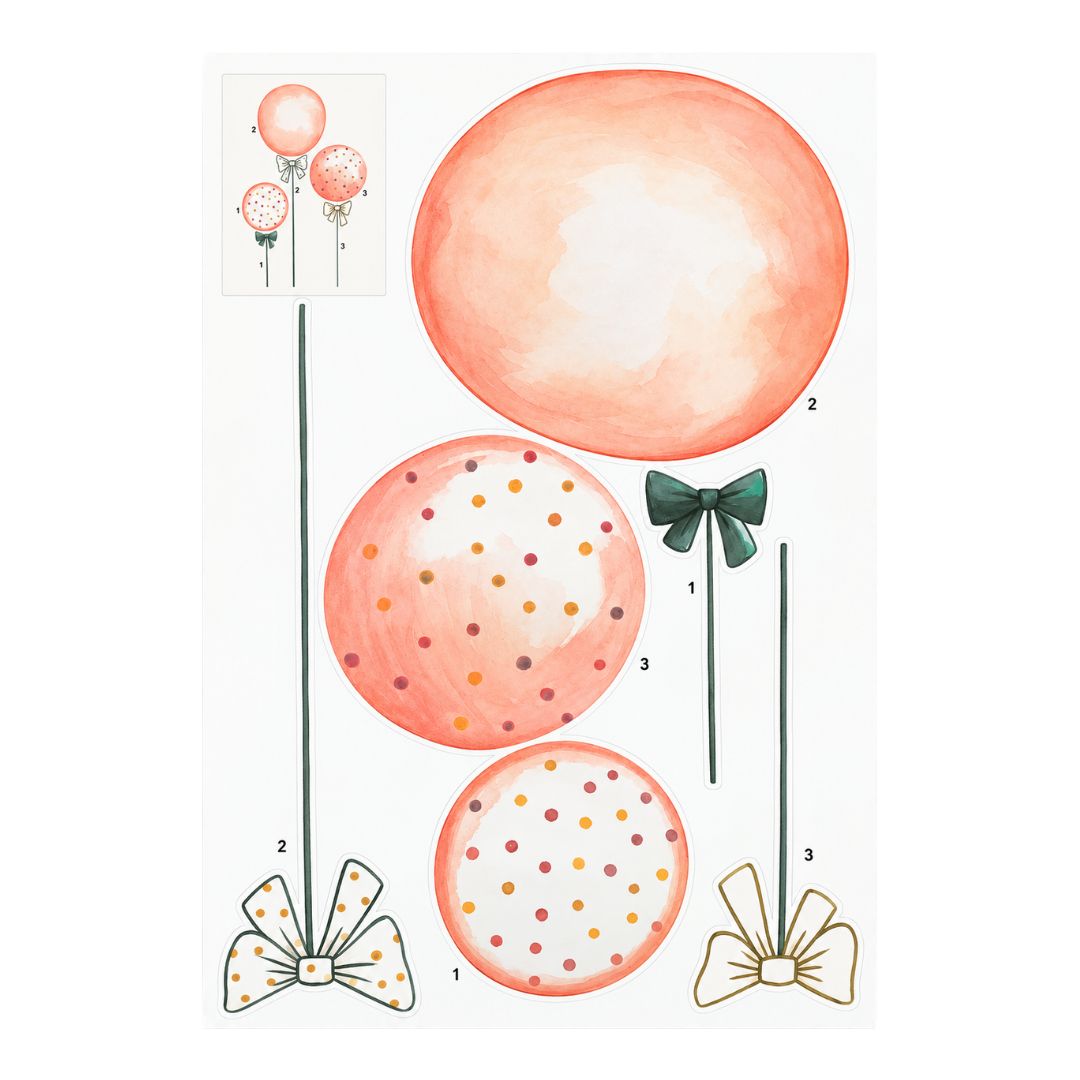 Balloon Wall Stickers