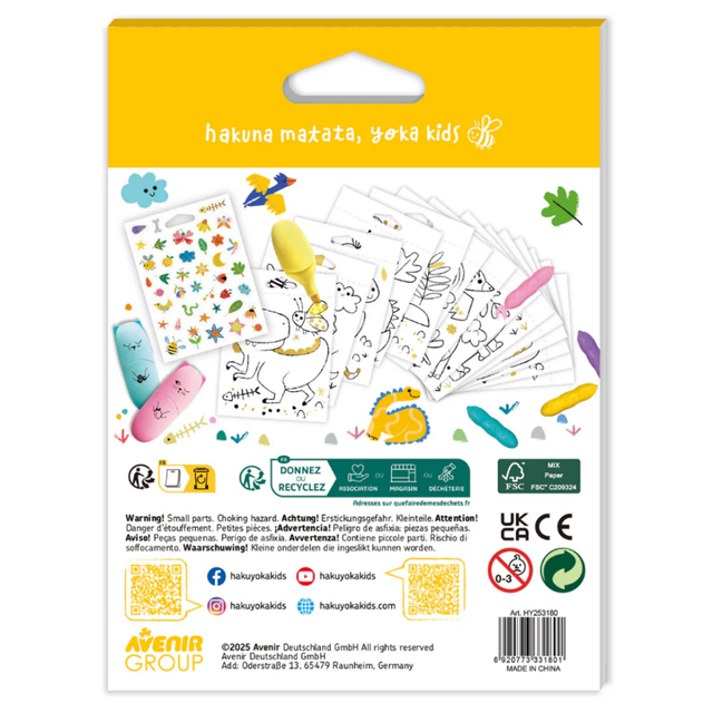 Mini Colouring Book - Dino